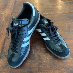 Men's ADIDAS Black Samba OG Shoes Sneakers 9.5